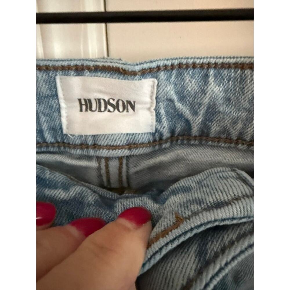 Hudson Jolene Whip Smart High Rise Wide Leg Jeans Size 28 - Picture 6 of 8